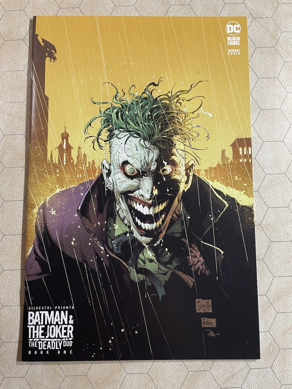 Batman & The Joker The Deadly Duo #1 DC Comics 2023 Variant D