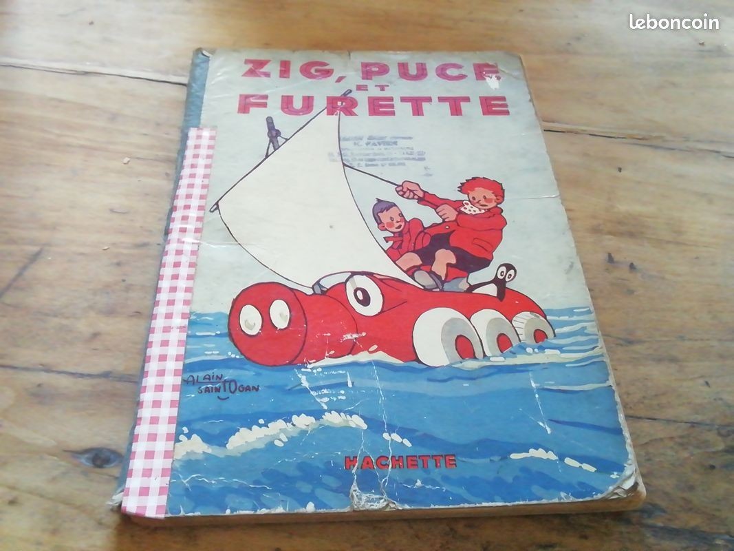 Bd zig, puce et furette alain saint-ogan édition hachette 1933