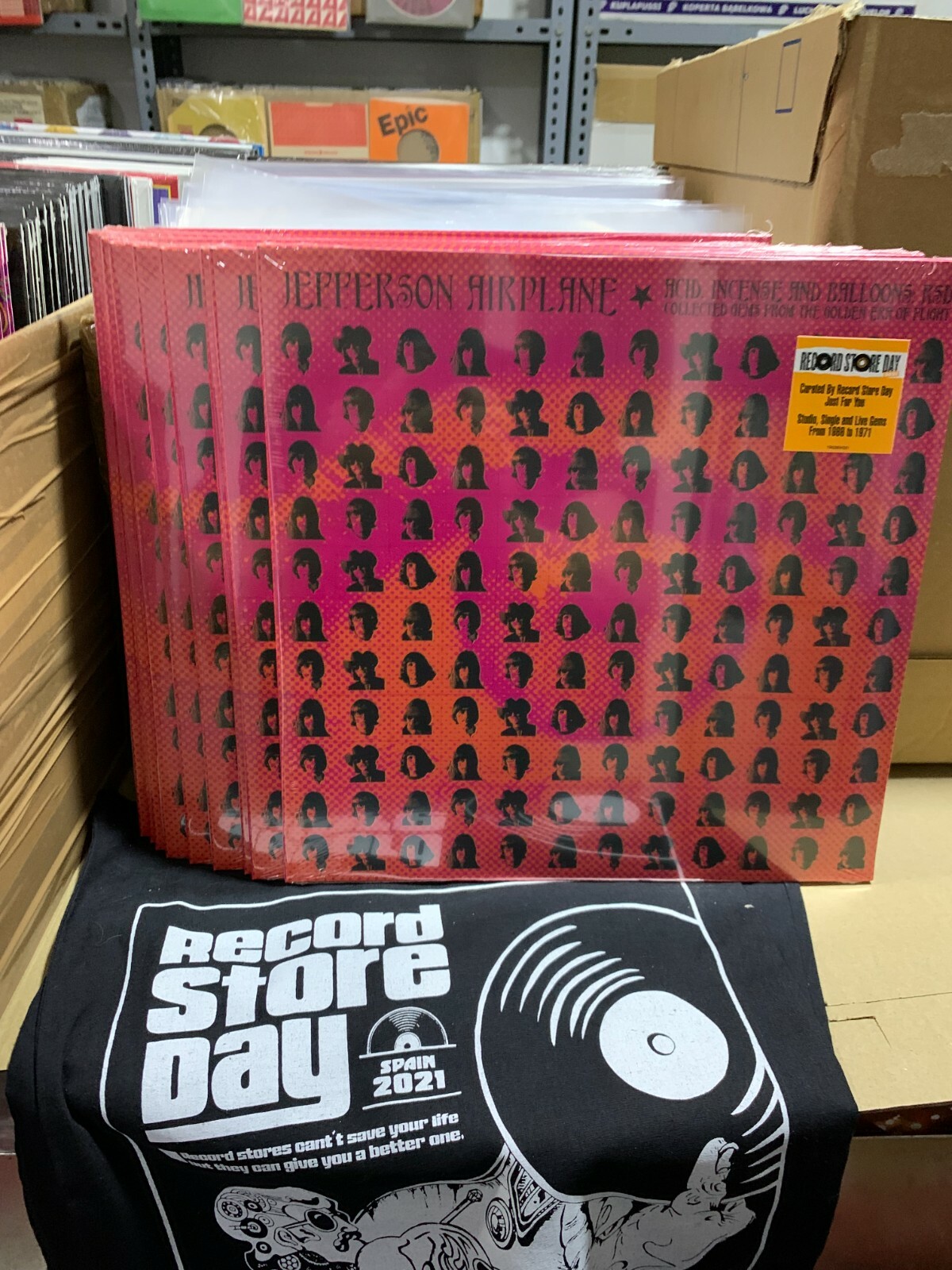 JEFFERSON AIRPLANE LP ACID INCENSE E BALLOONI RSD 2021 SIGILLATO