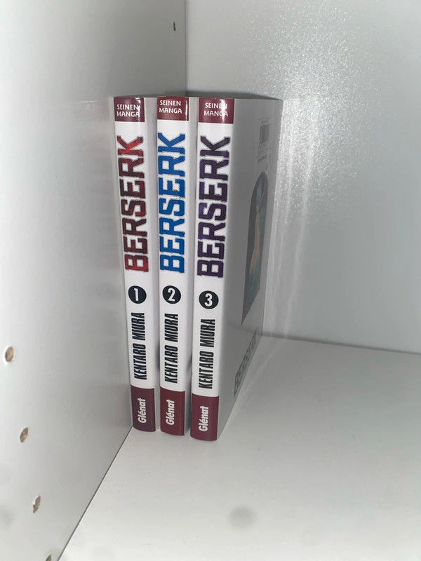 Manga berserk tome 1,2,3