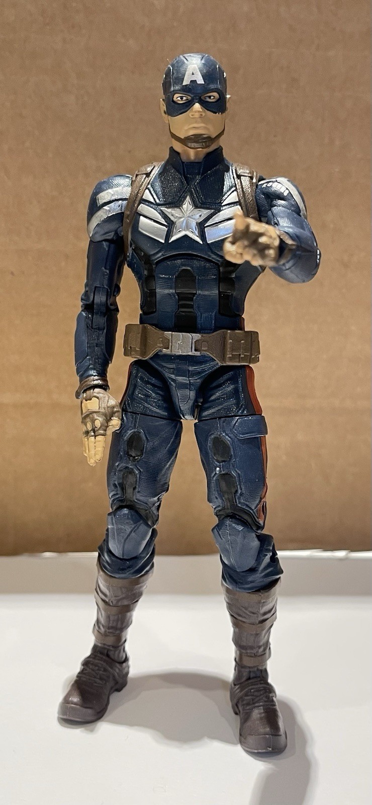Marvel Legends Mandroid Series Stealth Suit Captain America 6" Figure