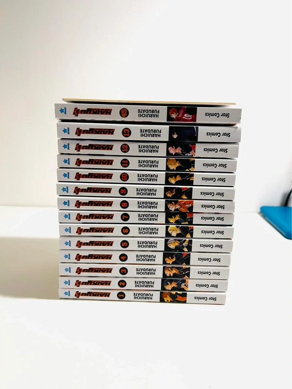 Vendo manga haikyuuu