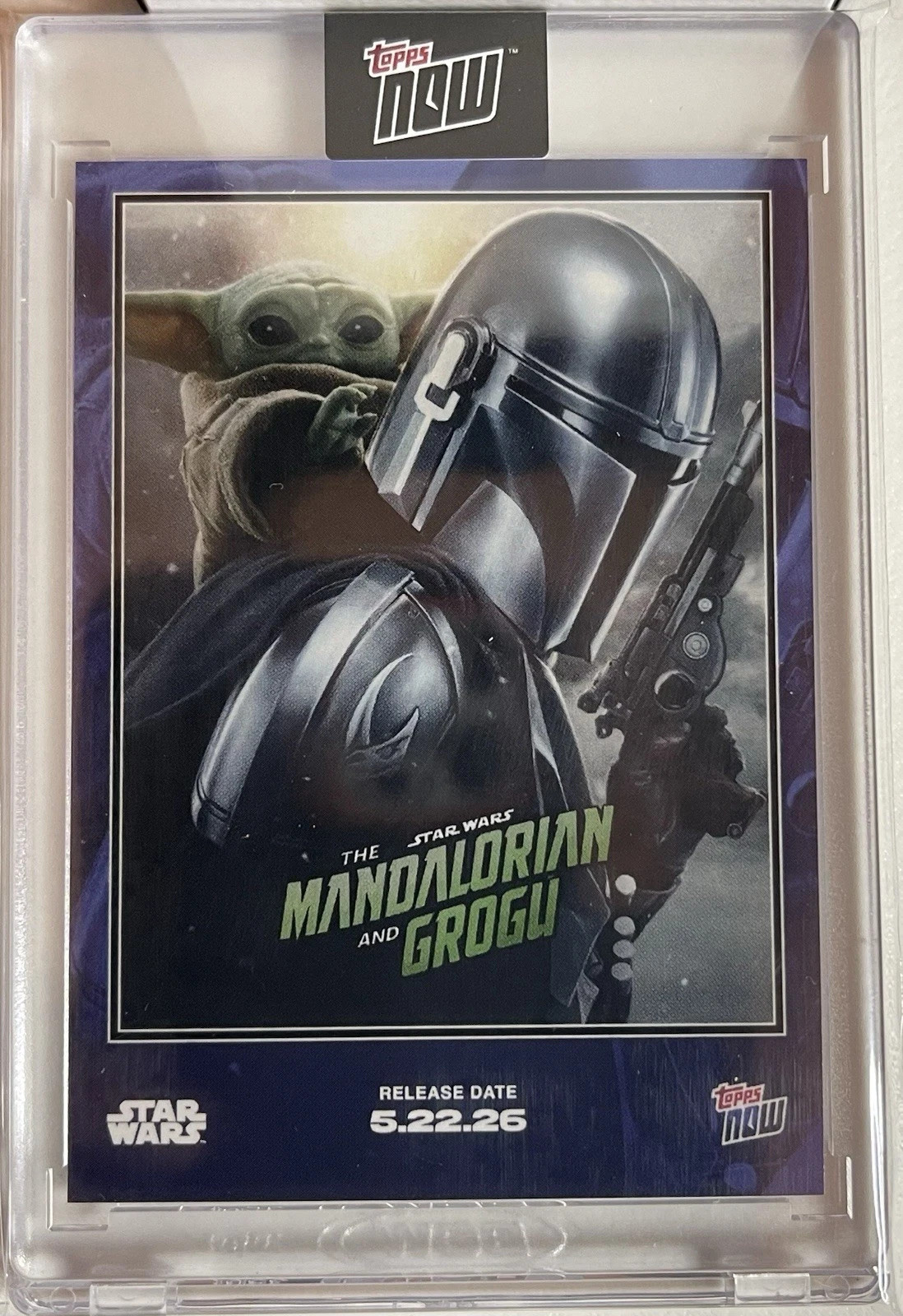 The Mandalorian and Grogu 2026 Star Wars Topps ORA #MG01 •SPEDIZIONE GRATUITA