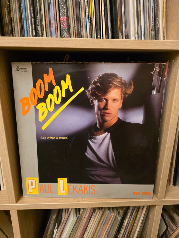 Paul Lekakis - boom boom 12" mix vinile disco italodisco
