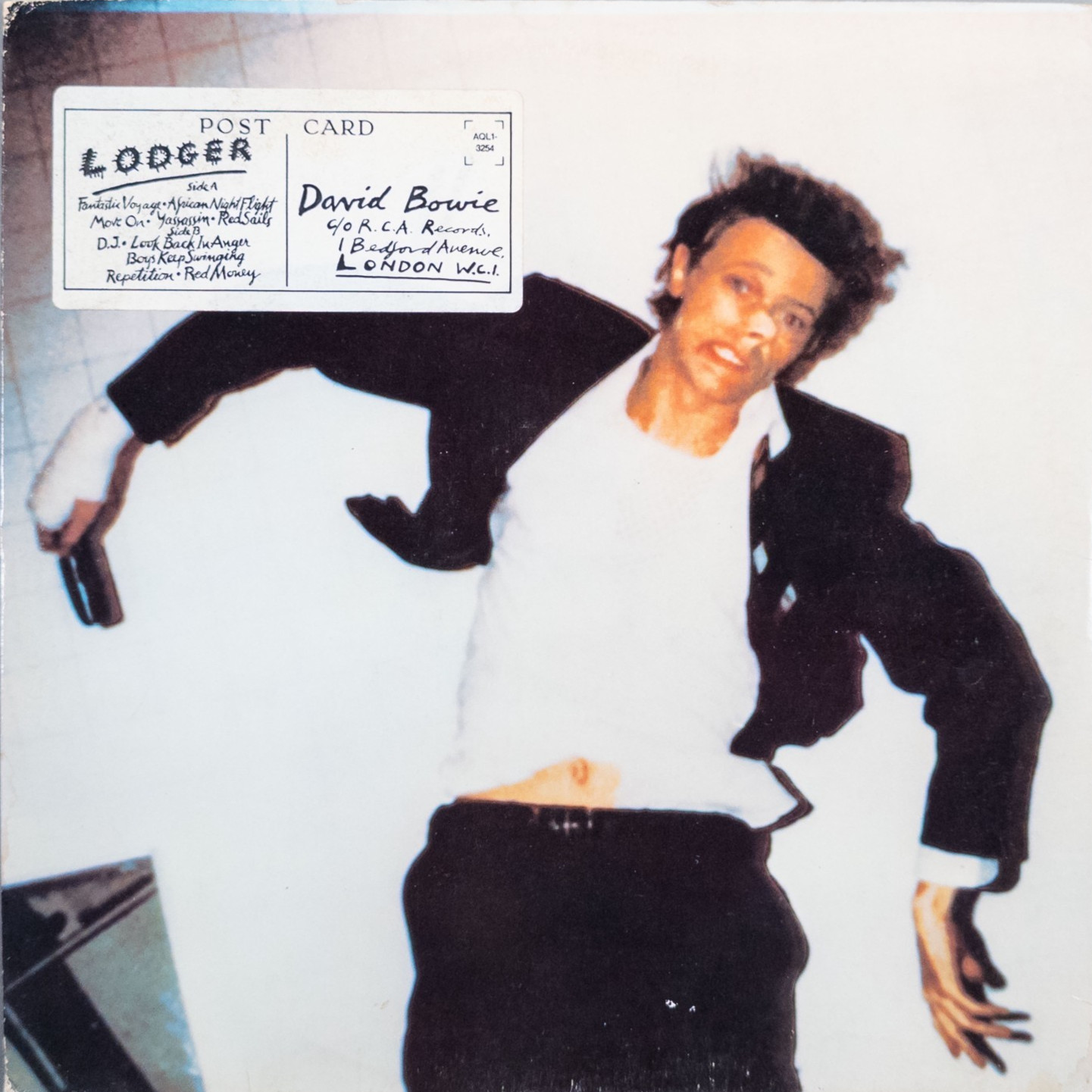 DAVID BOWIE Lodger 1979 LP Vinyl Gatefold Album ART ROCK : VG+/VG+ AQL1-3254