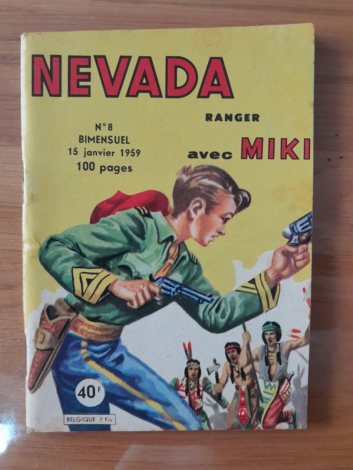 NEVADA    N°08    LUG     1959    TBE