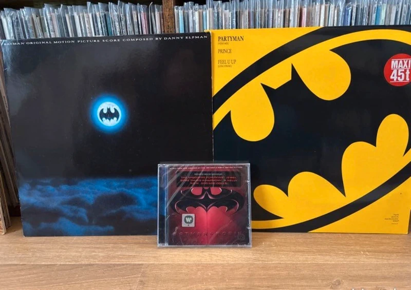Lot B.O. Batman - Vinyle 33t + Maxi 45t + CD OG