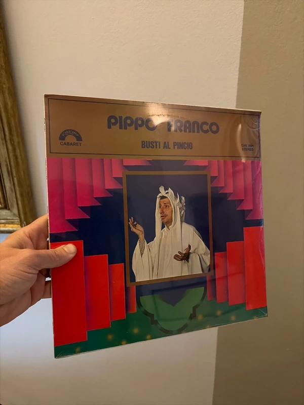 Lp Pippo Franco busti al Pincio, sigillato