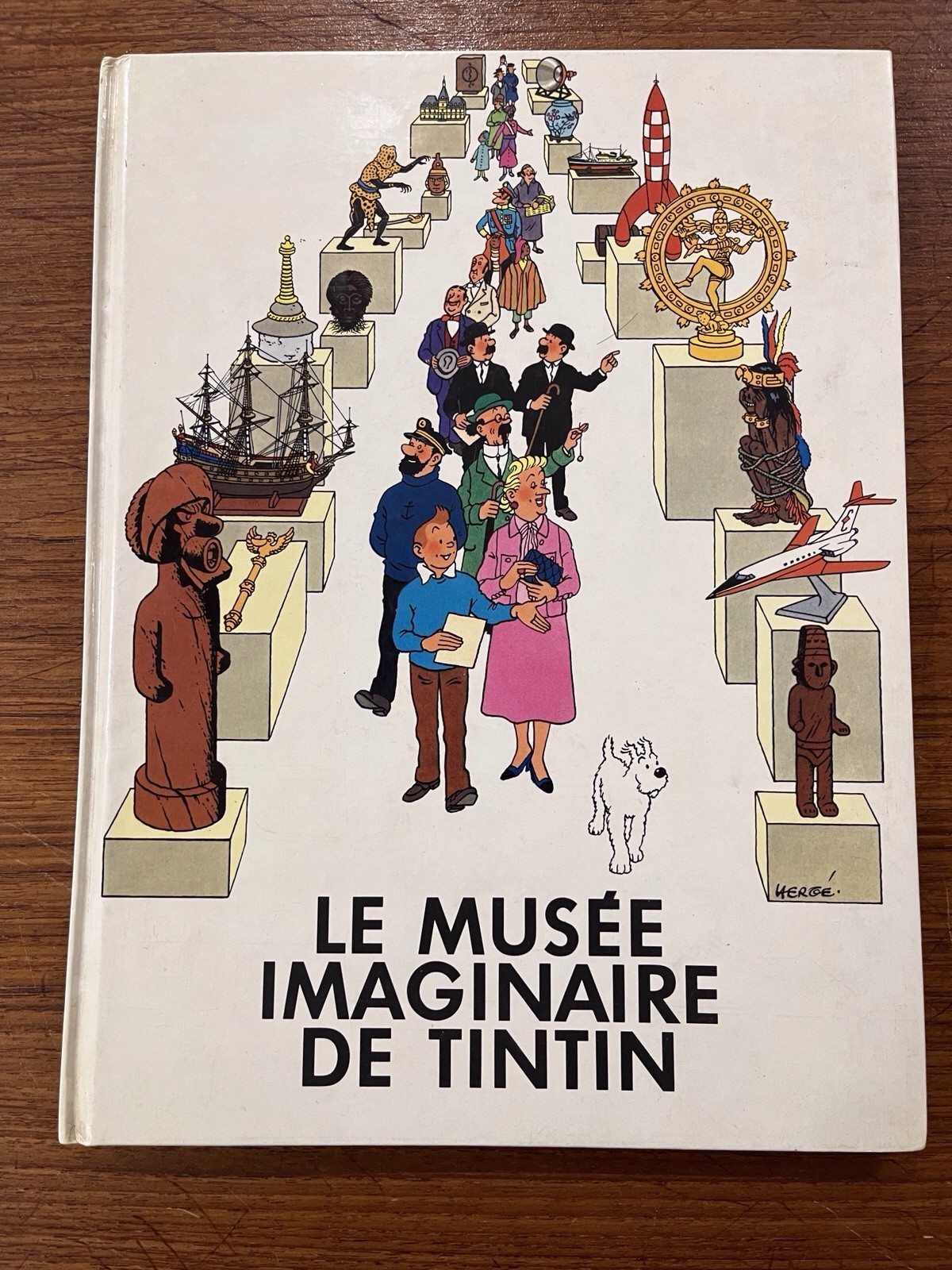 Le Musée Imaginaire de Tintin by Hergé (1979, Hardcover) With Inserts
