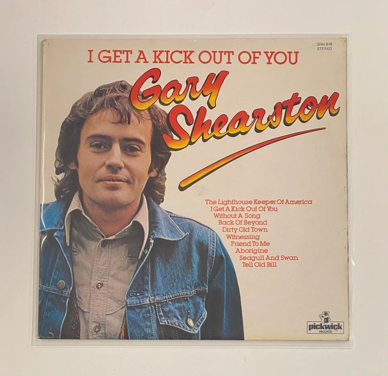 Vinyl: Gary Shearston - I Get A Kick Out Of You UK Pickwick - VG+/VG
