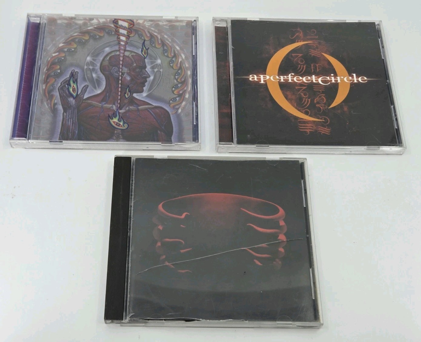 Tool And A Perfect Circle Cd Lot - Lateralus, Mer De Noms, & Undertow