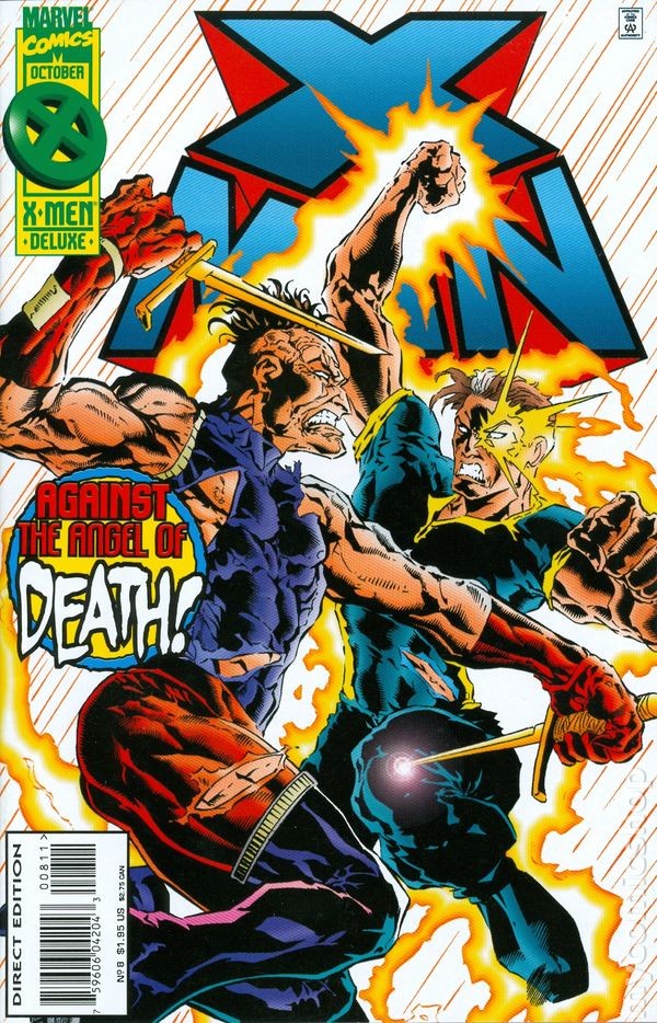 X-Man #8 VG 1995 Stock Image Low Grade