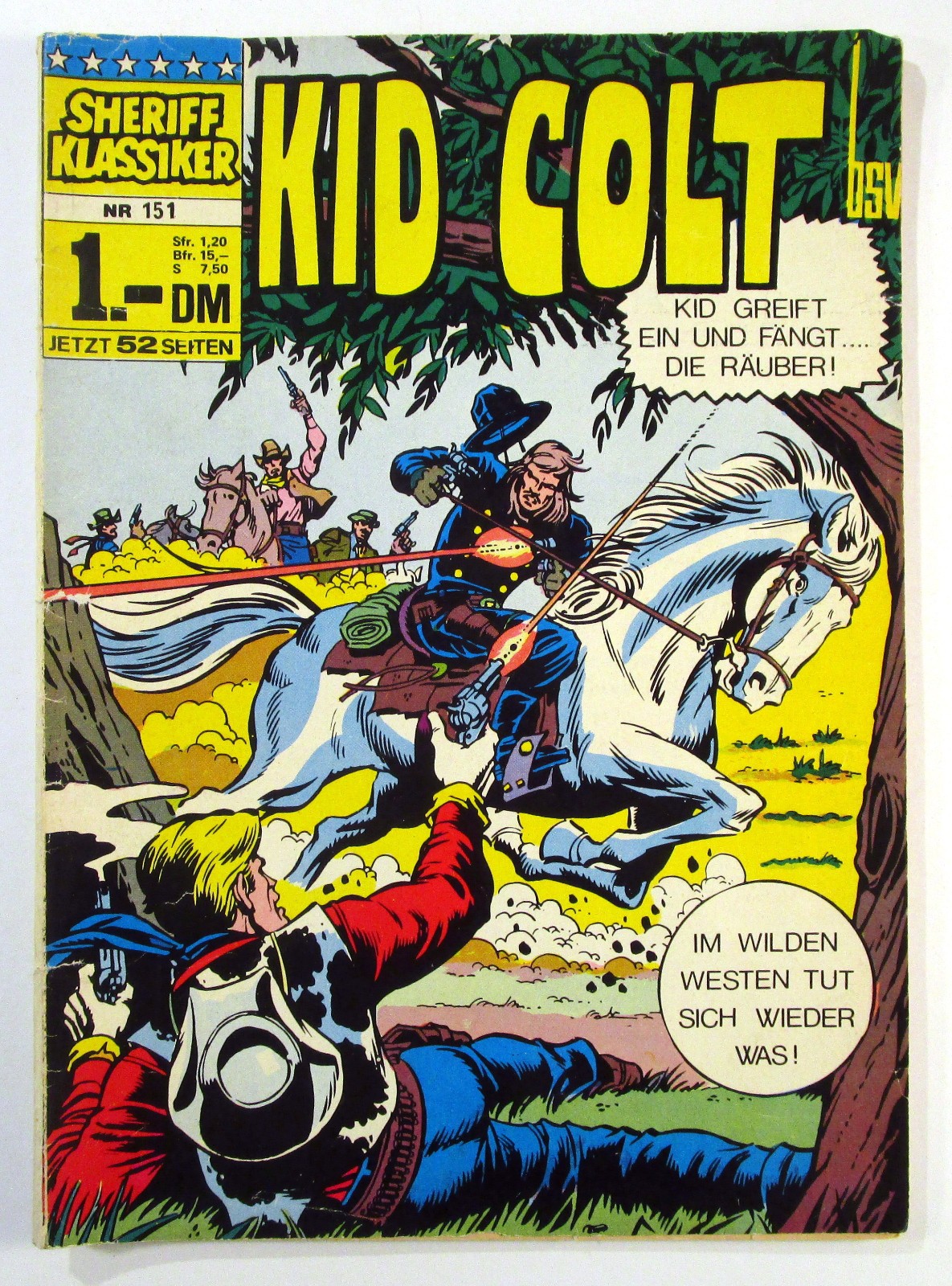 Sceriffo Classico Fumetto n.151 Originale BSV Editore 1964 - 1973 Z 2-