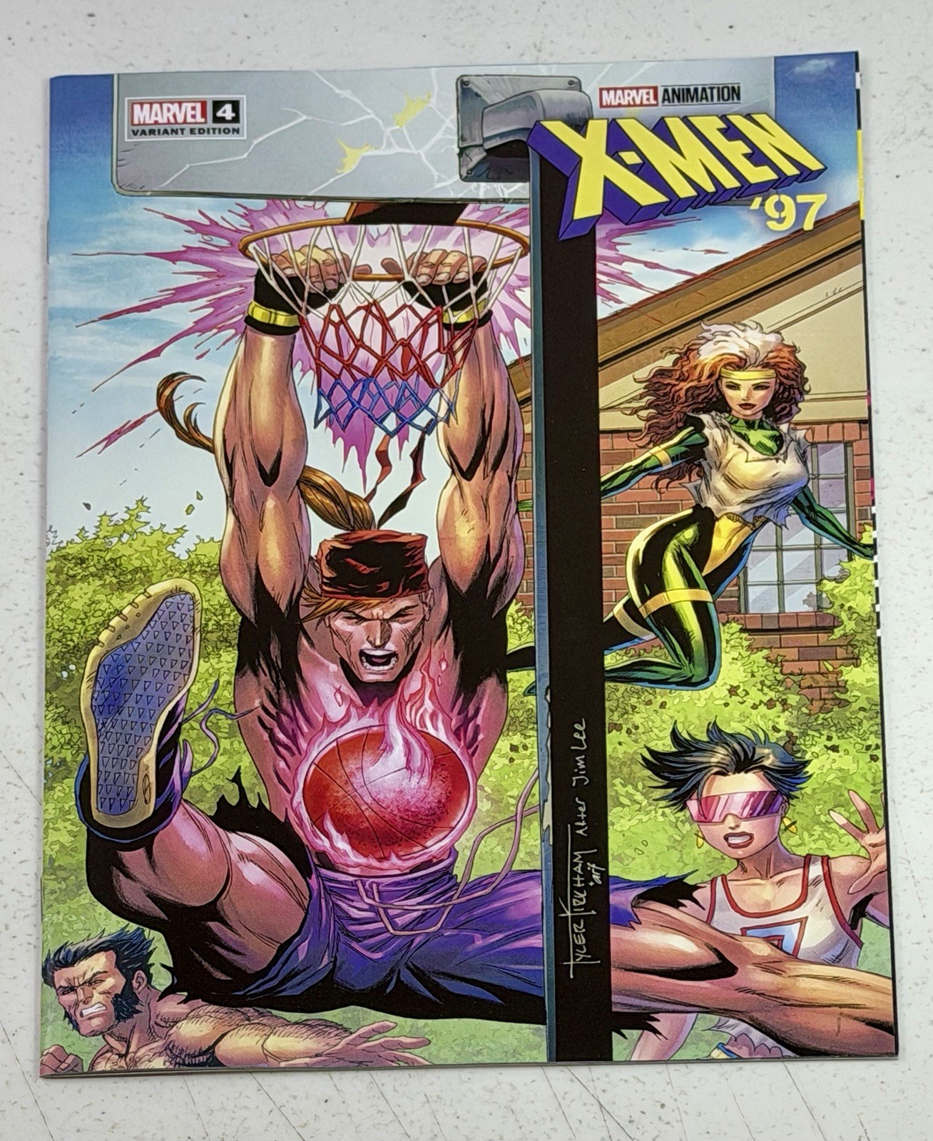Abito X-Men '97 #4 esclusivo Tyler Kirkham sconosciuto fumetti commercio variante 2024