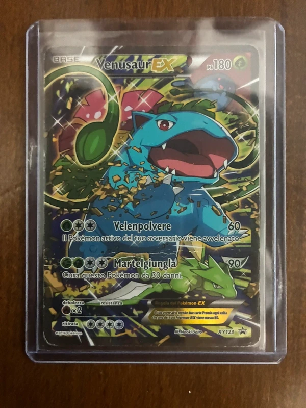 Venusaur ex XY123 promo italiano