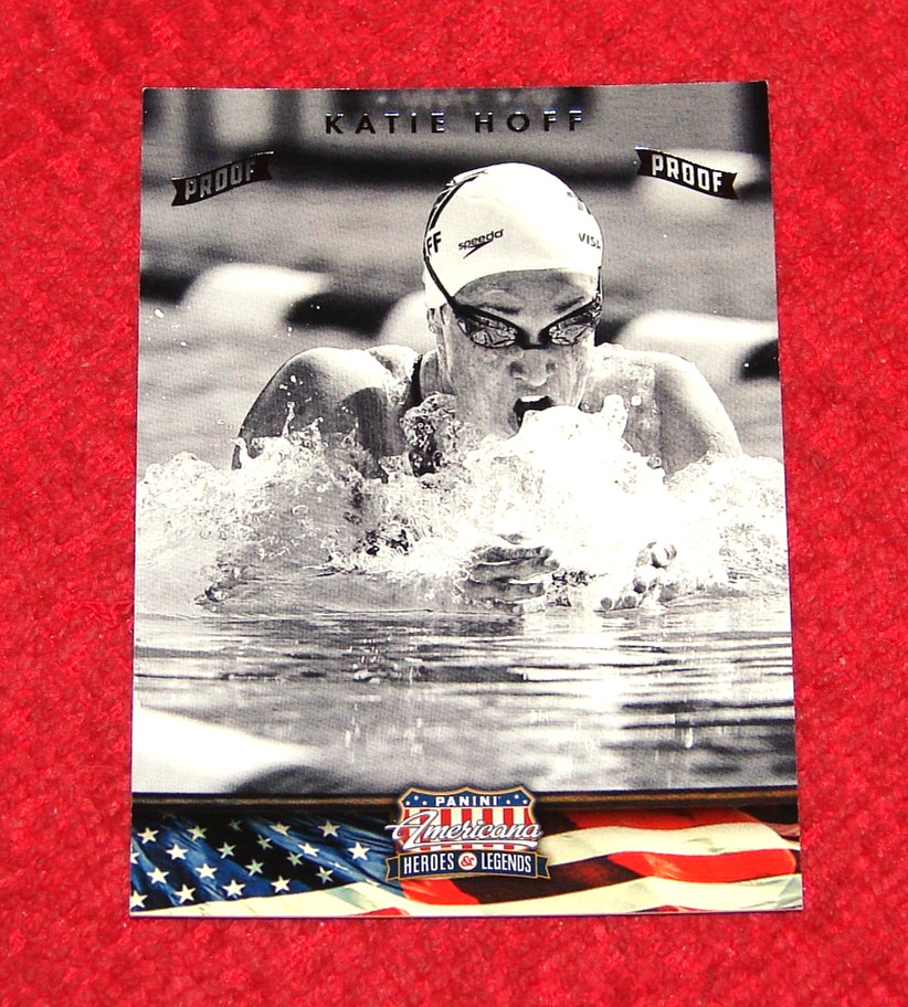 2012 PANINI AMERICANA #111 KATIE HOFF SILVER PROOF 49/50 (H3224)