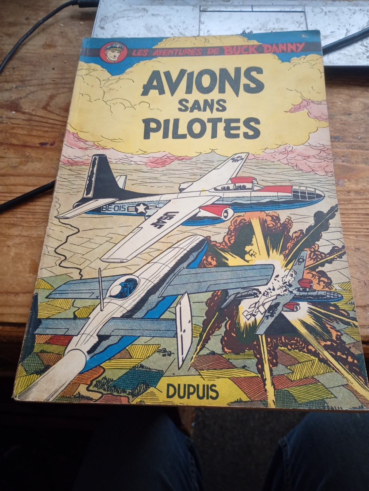Avions sans pilotes BUCK DANNY HUBINON CHARLIER dupuis 1954