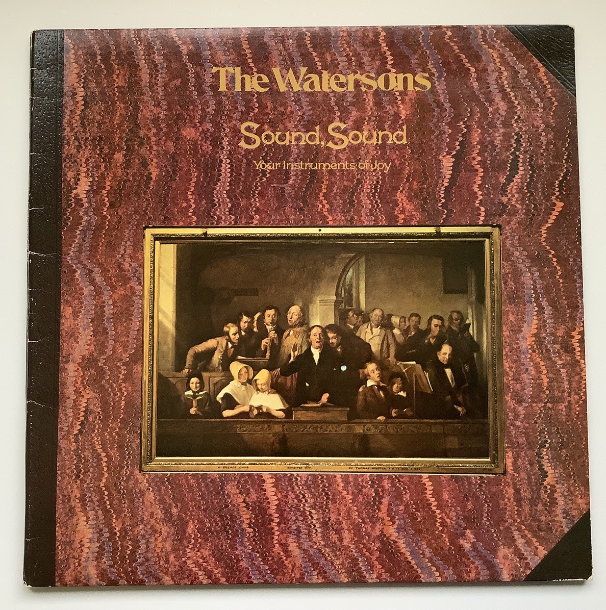 THE WATERSONS Sound Sound Your Instruments Of Joy LP TEXTURED 1977 Topic Folk EX