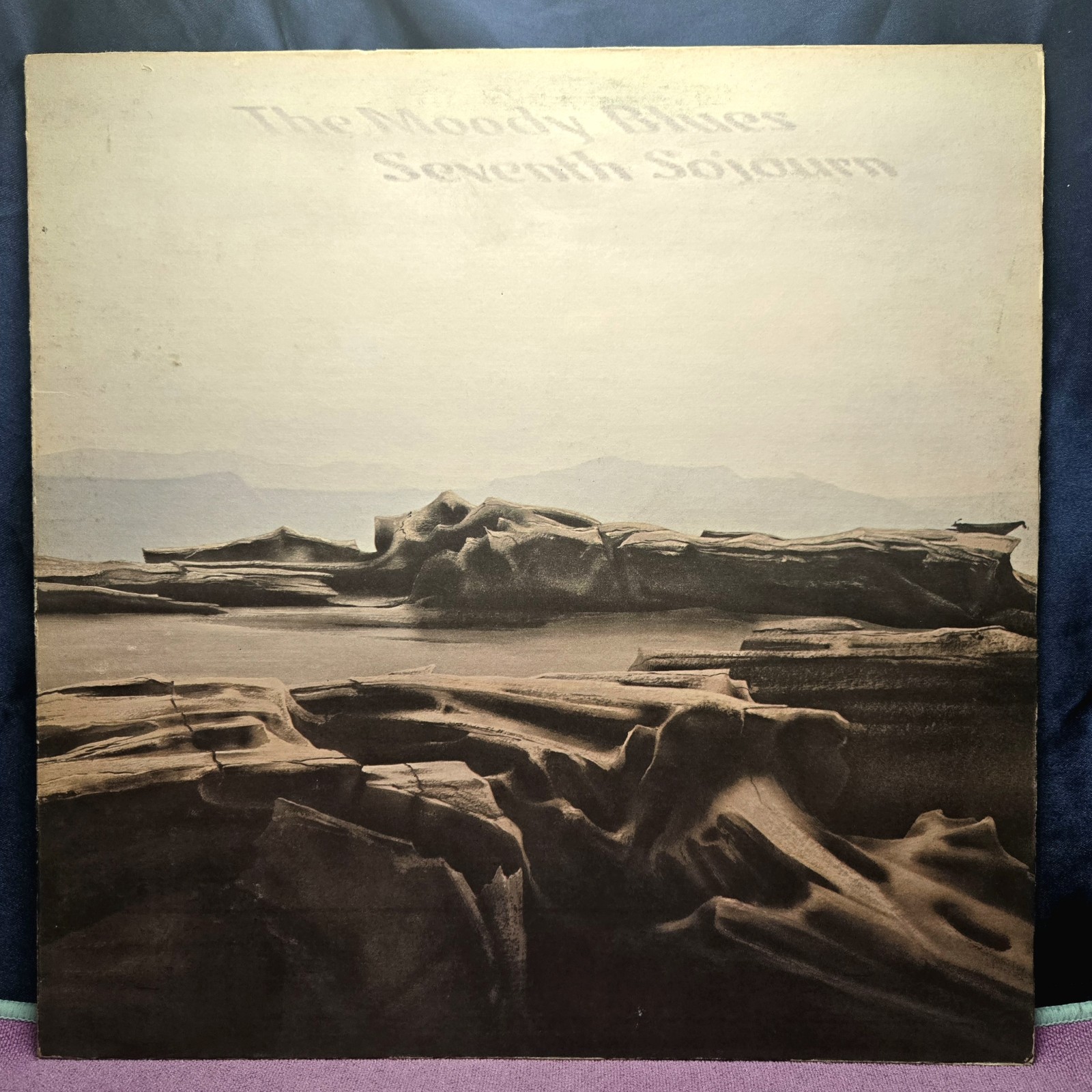 The Moody Blues Seventh Sojourn LP Vinyl 1972 Threshold THS 7 STERLING LH EX/VG+