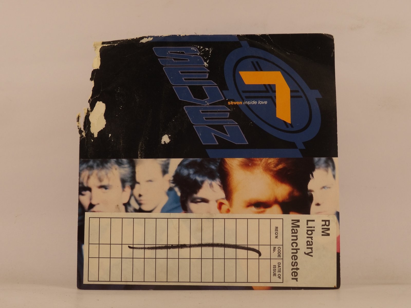 SEVEN INSIDE LOVE (123) 2 Track 7" Single including Picture Sleeve POLYDOR