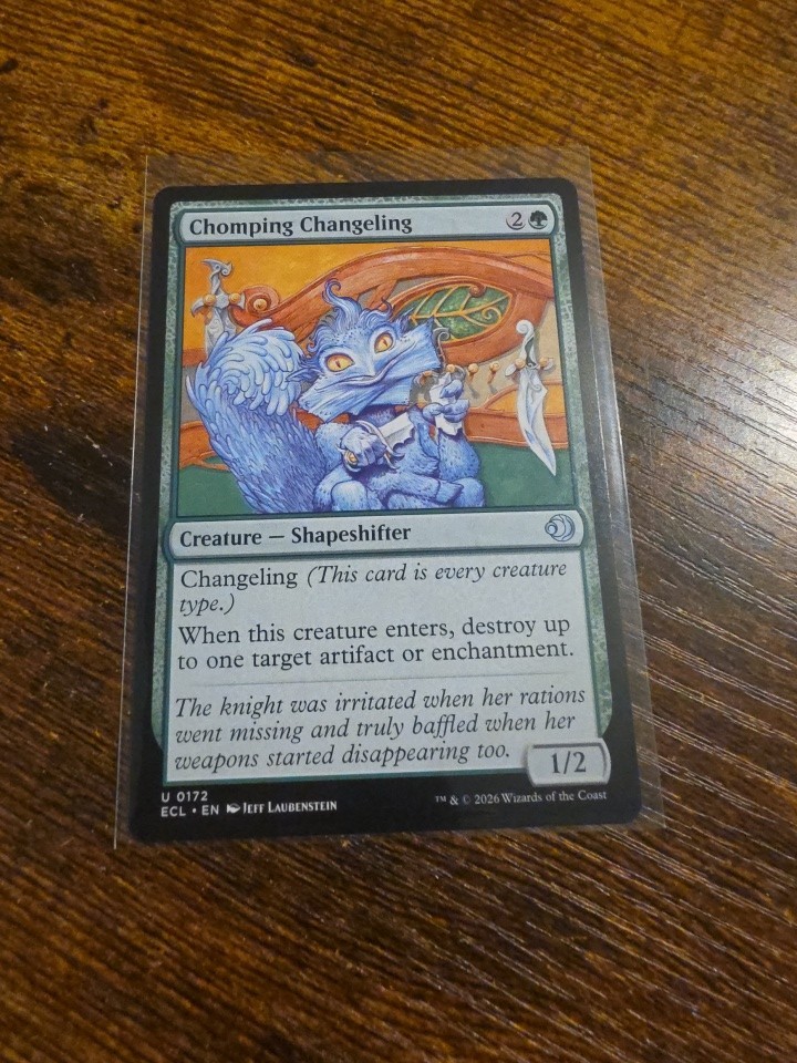 Chomping Changeling Lorwyn Eclipsed Regular