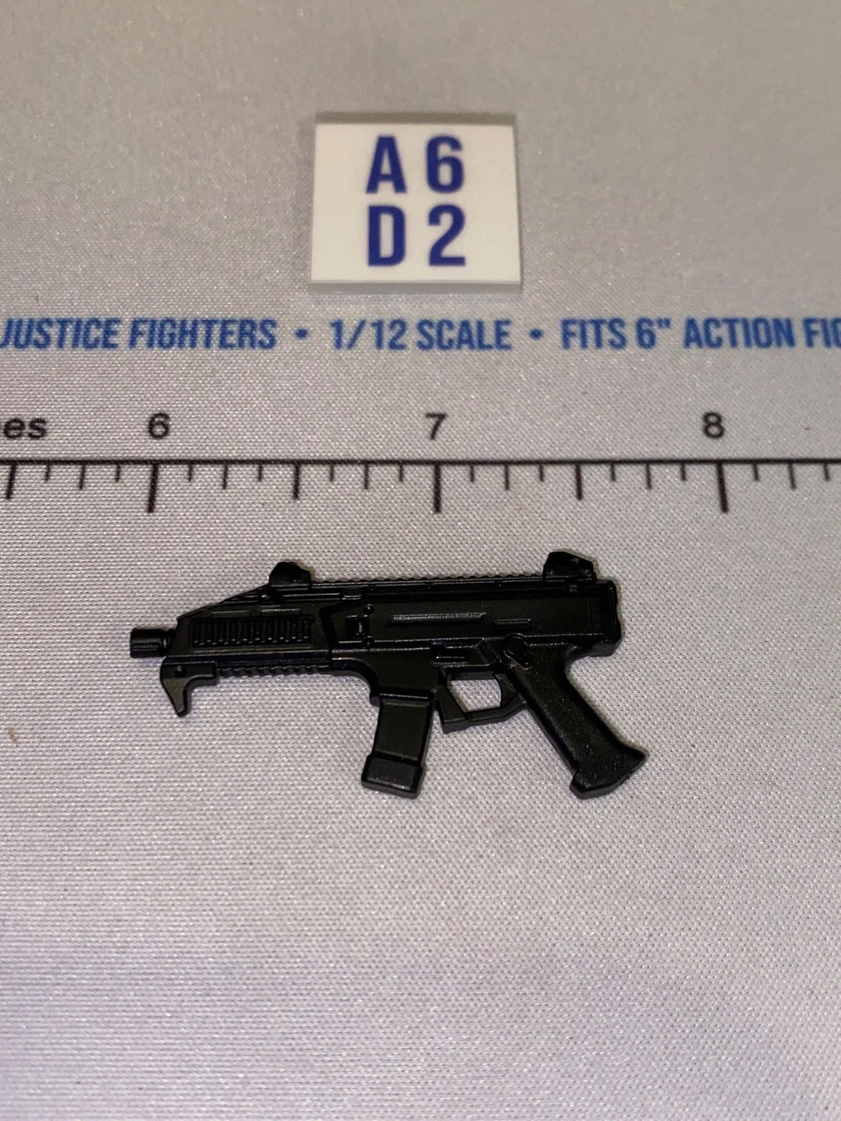 1/12 Scale Modern Era Submachine Gun - Black