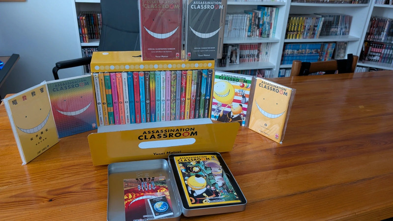 Assassination Classroom, la collezione perfetta