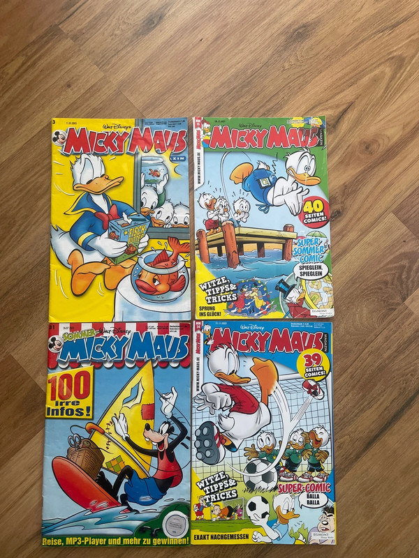 11 Micky Mouse Hefte