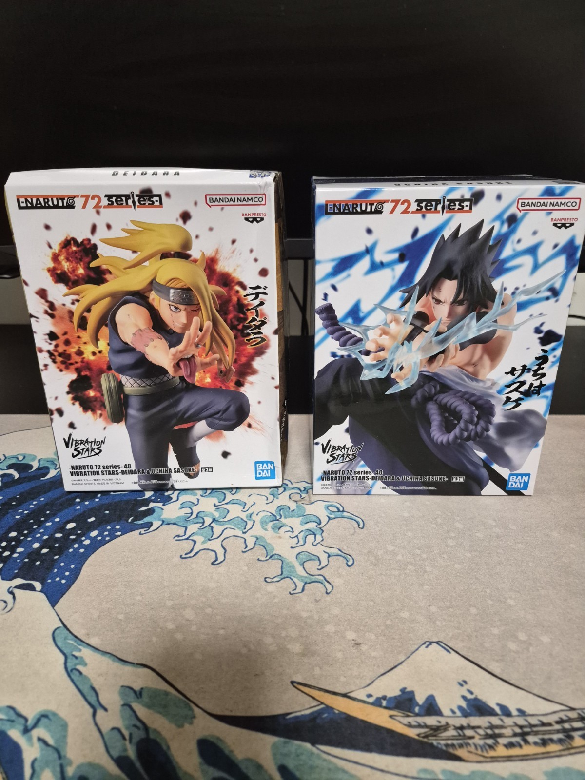 Bandai Naruto Vibration Stars Deidara & Uchiha Sasuke 2 action figure 26 cm