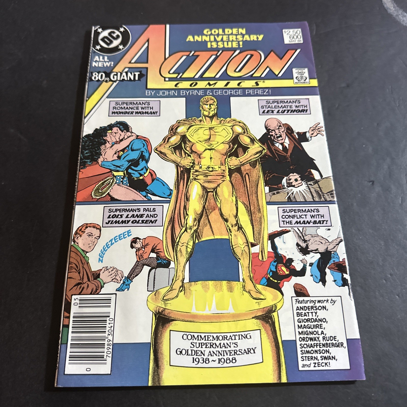 Action Comics #600, DC Comics, 1988. 6,5 Bf3