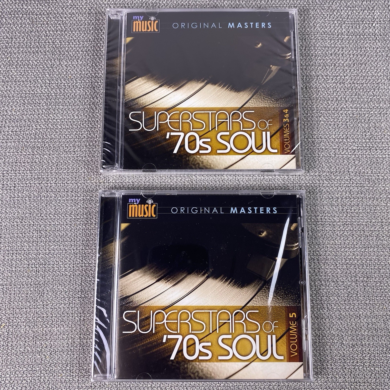 SUPERSTARS of '70s SOUL Collection Vols. 3-4 & 5 CD Original Masters NEW SEALED