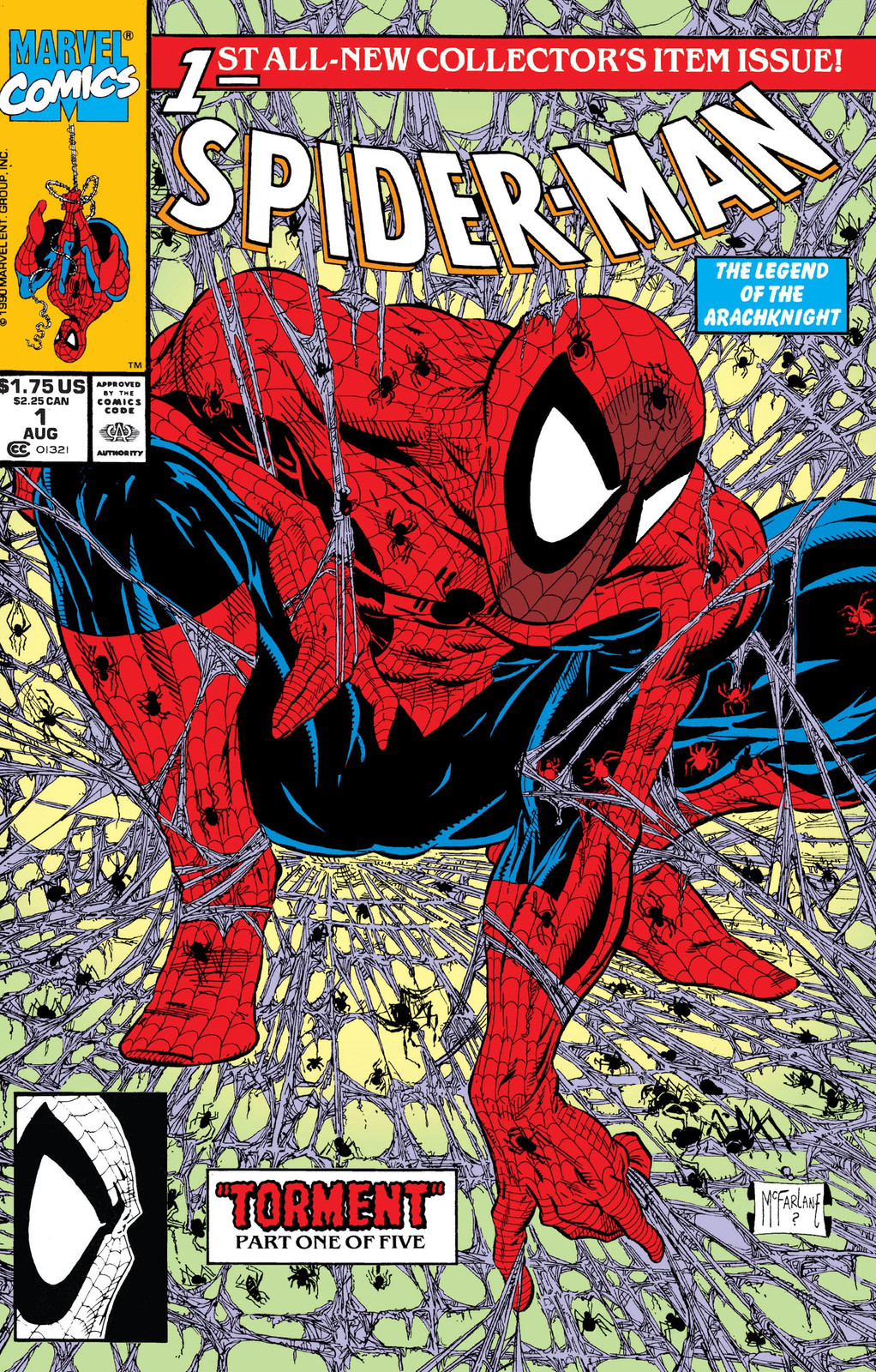 INSERZIONE SERIE SPIDER-MAN 1990 (#1 PRIMA STAMPA DISPONIBILE/RISTAMPA MOMOKO PESCA)