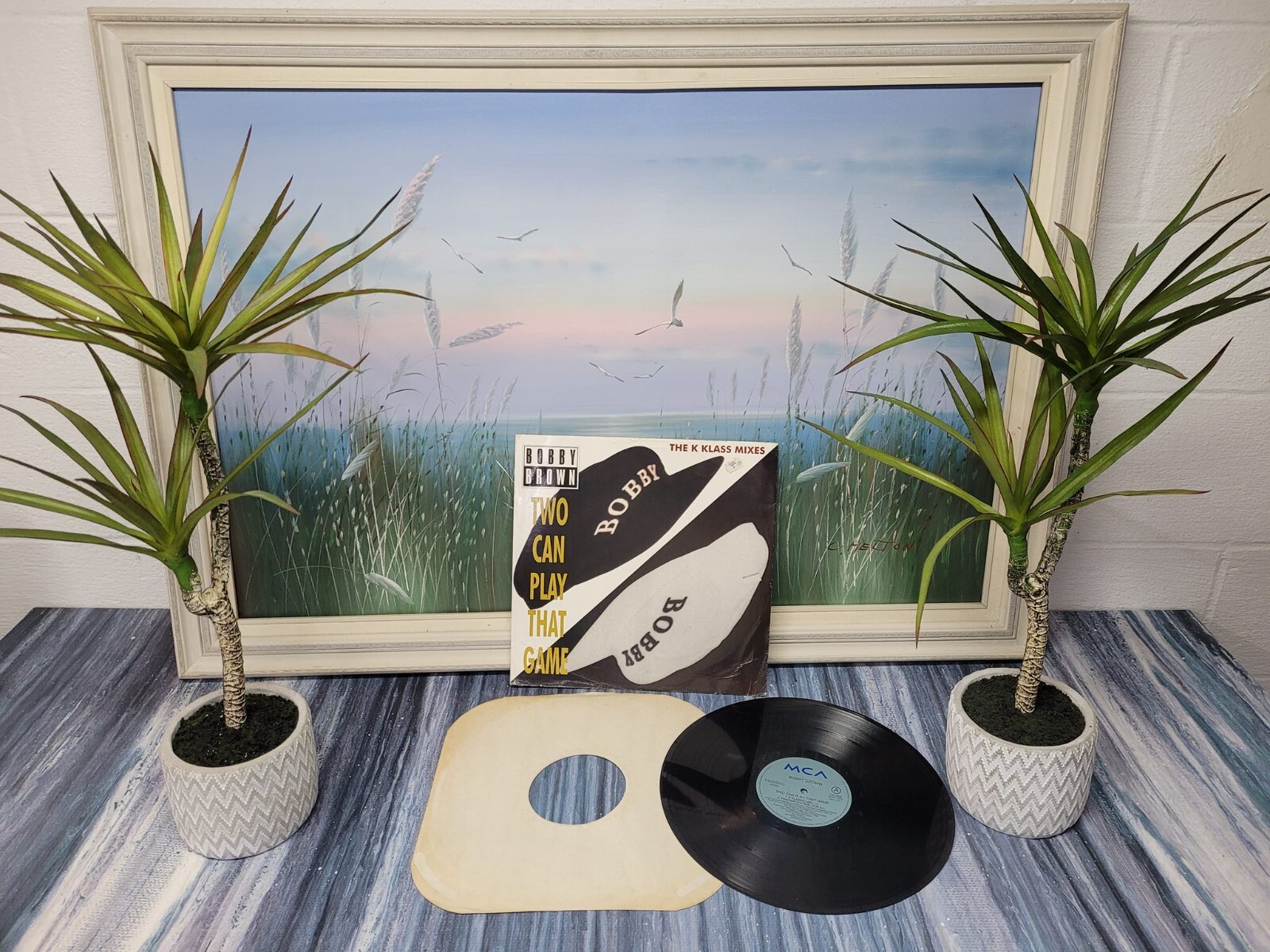 Bobby Brown Two Can Play That Game vinyl record / R4  crate