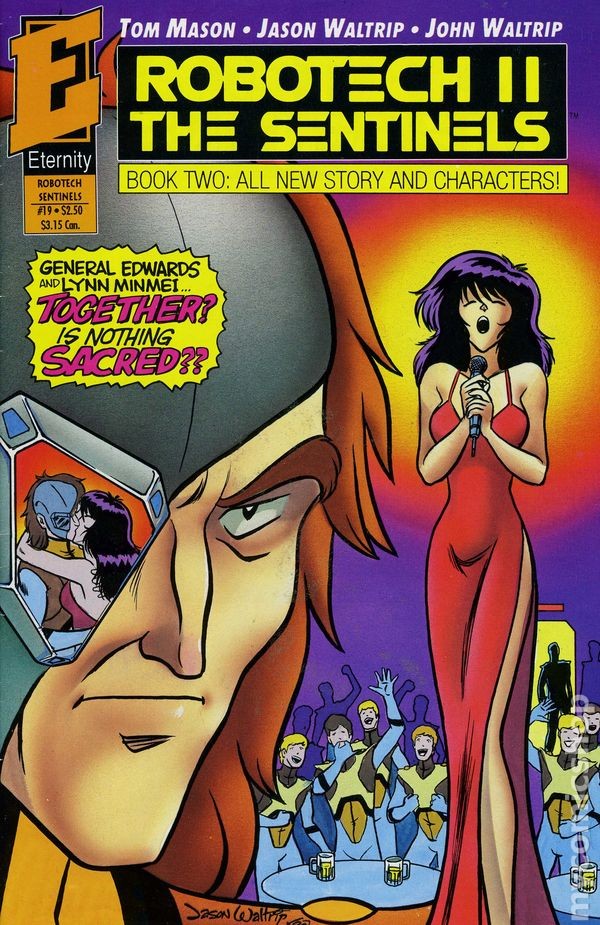 Robotech 2 Le Sentinelle Libro 2 #19 VG 1993 Immagine Stock Basso Grado