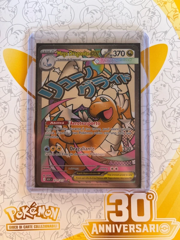 Carta Pokemon mega dragonite ex
