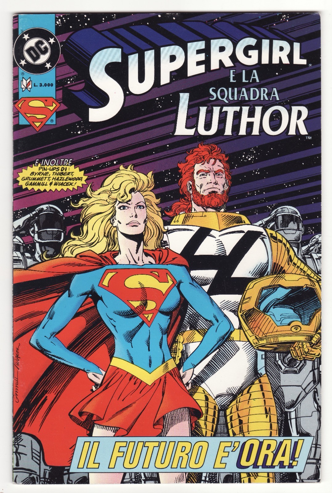 SUPERGIRL E LA SQUADRA LUTHOR - Il futuro è ora! - DC Comics Edizioni PLAY PRESS