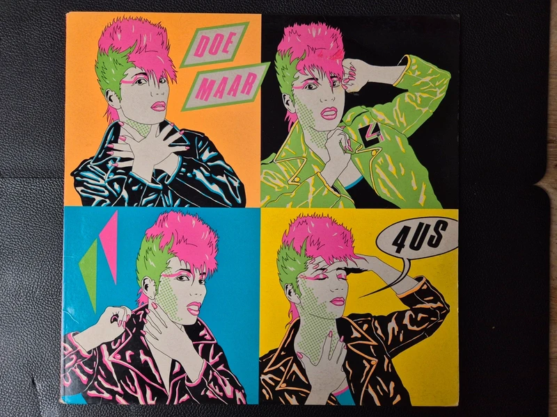 Doe Maar – 4US (Virus)  originele LP uit 1983