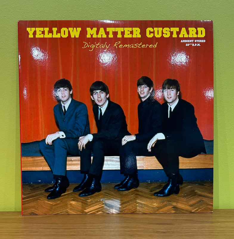 Rare Vinyle The Beatles-Yellow Matter Custard Mint