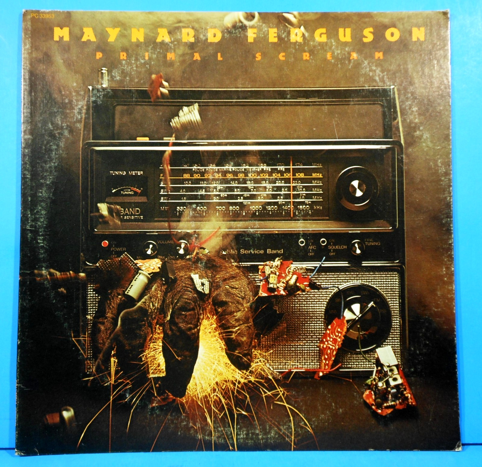 MAYNARD FERGUSON PRIMAL SCREAM LP 1978 ORIGINAL FUSION CONDITION VG++/VG+!!A