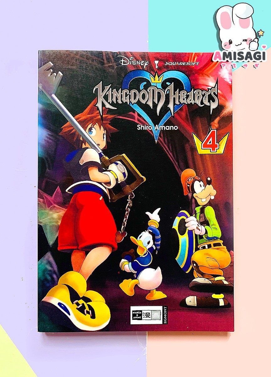 Kingdom Hearts Band 4 - Anime Manga Fumetto Tedesco Shiro Amano 
