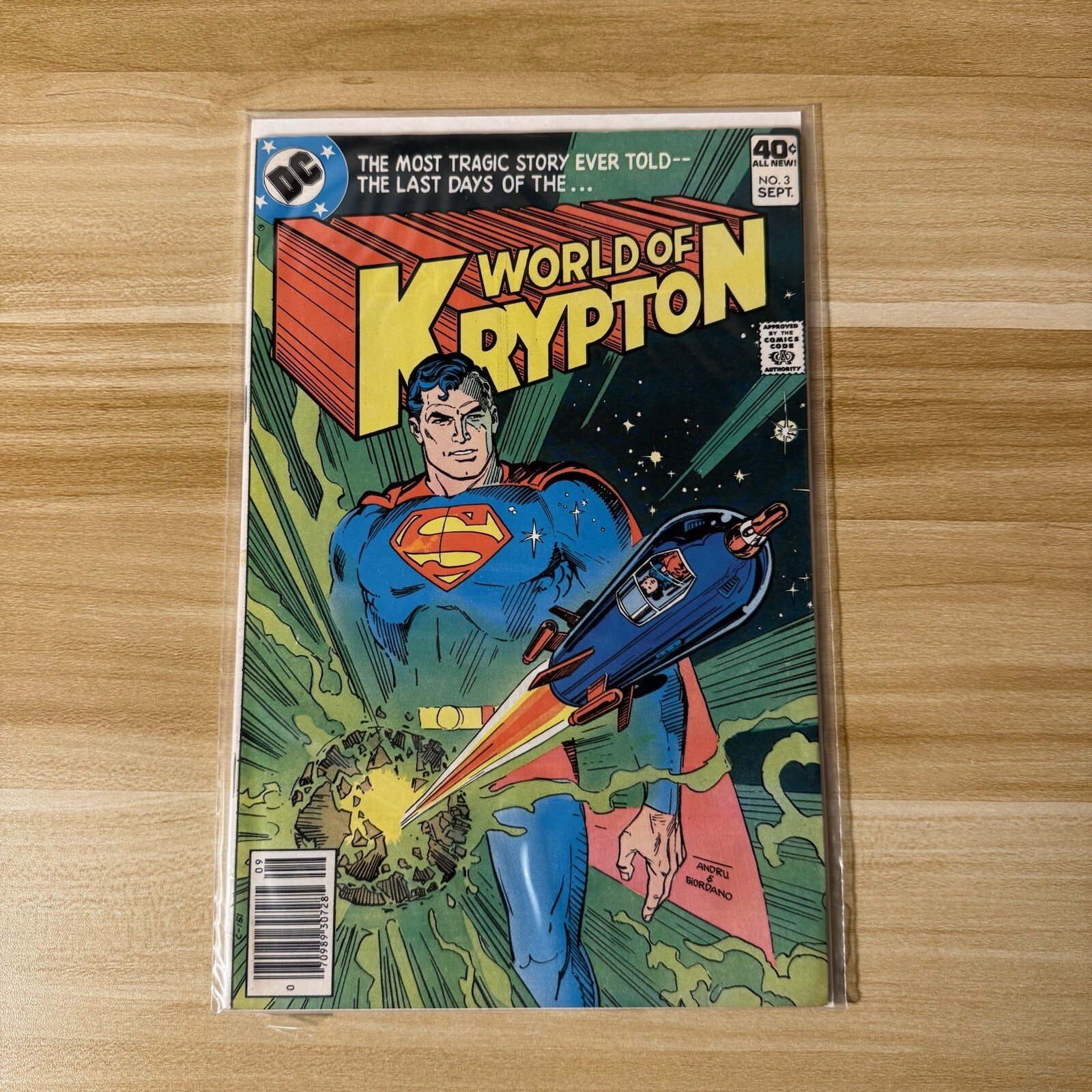 World Of Krypton #3 Età del Bronzo DC Comics Superman