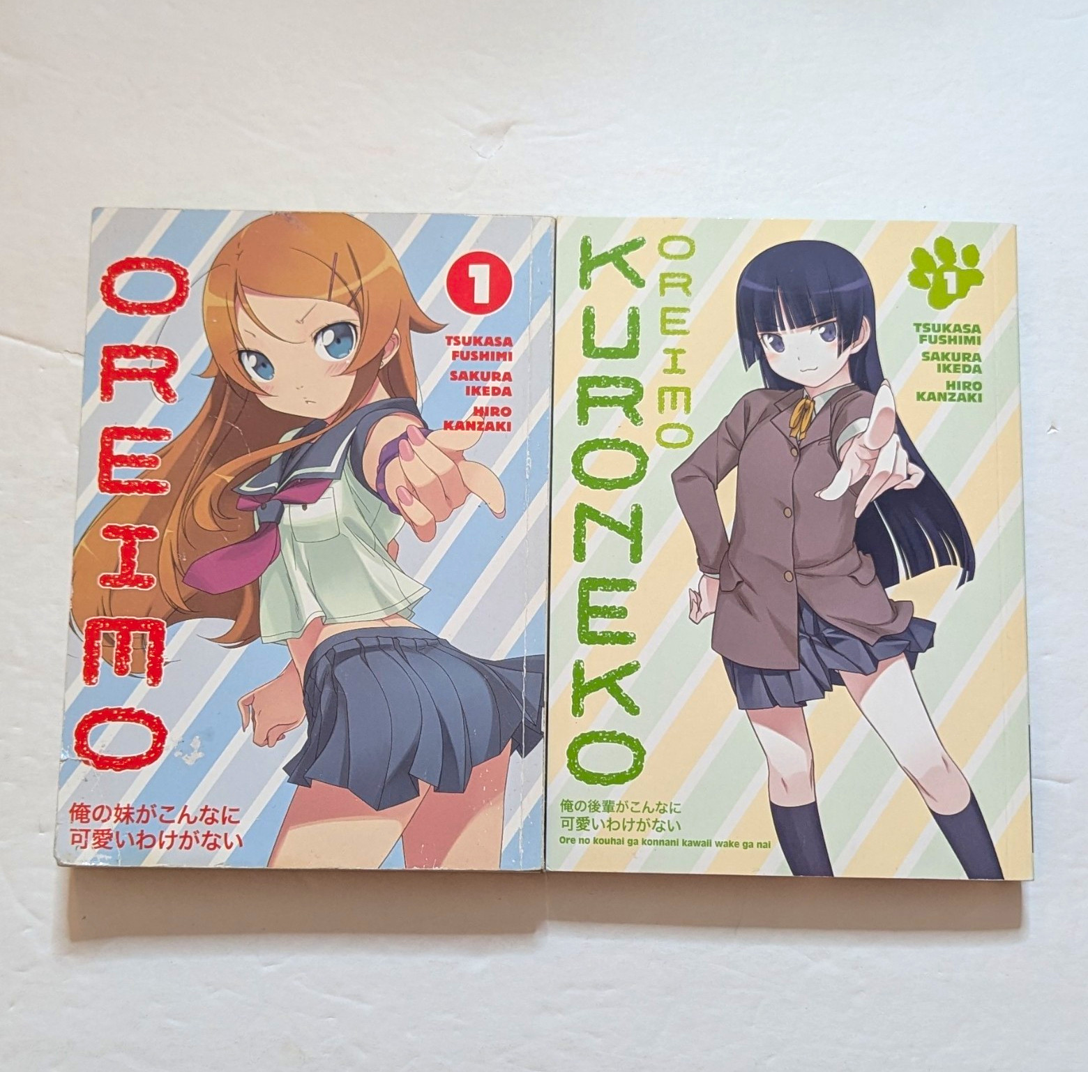 Dark Horse Manga Oreimo Vol. 1+ Kuroneko vol. 1 - Prima Edizione Inglese SC. Usato. 