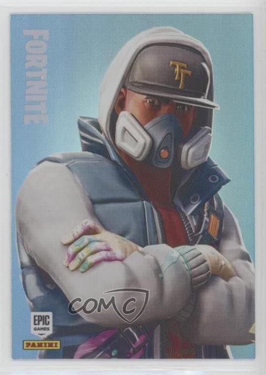Panini Fortnite Italy HoloFoil Abstract 2019 #201 4w7