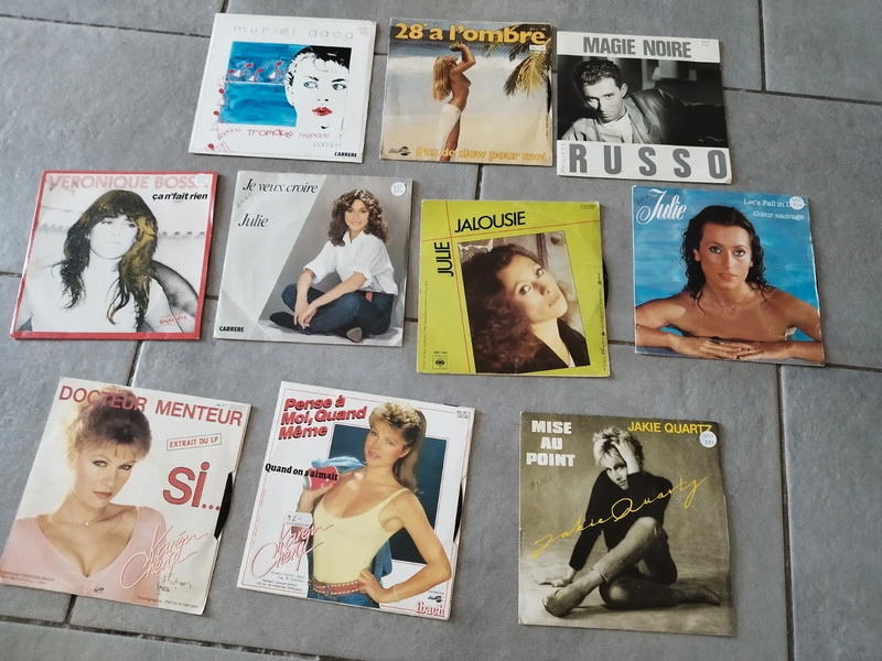 Lot 2 - 10 vinyles années 80
