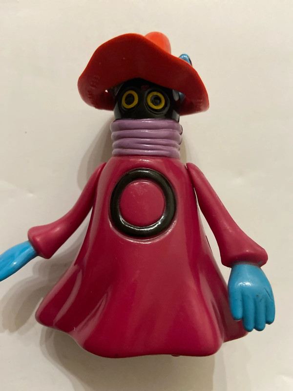 Figurine originale vintage MOTU 1983 Orko He-Man Masters of the Universe avec chapeau