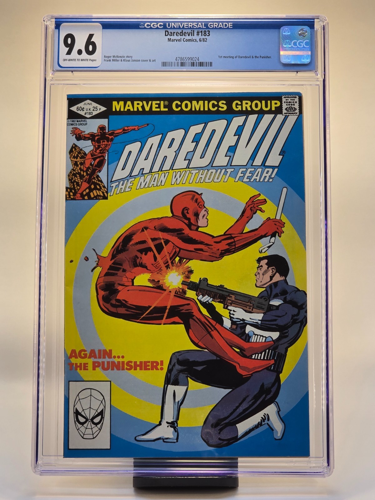 Daredevil #183 CGC 9.6 New Slab