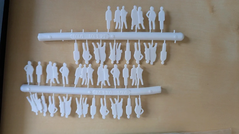 Model figurine personnage architecture maquette