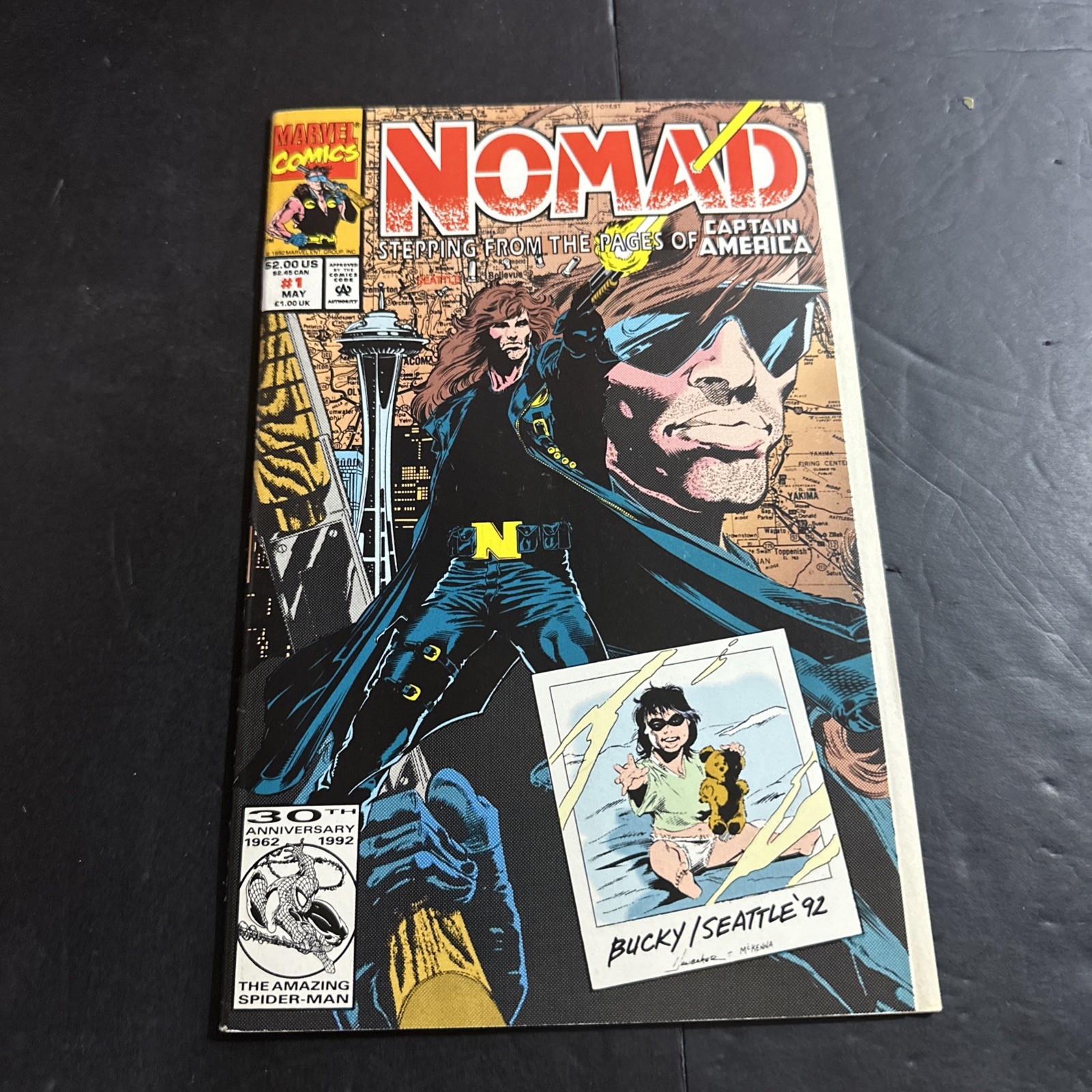 Marvel Comics Nomad #1 1992 fumetto Vf/Nm Bf3