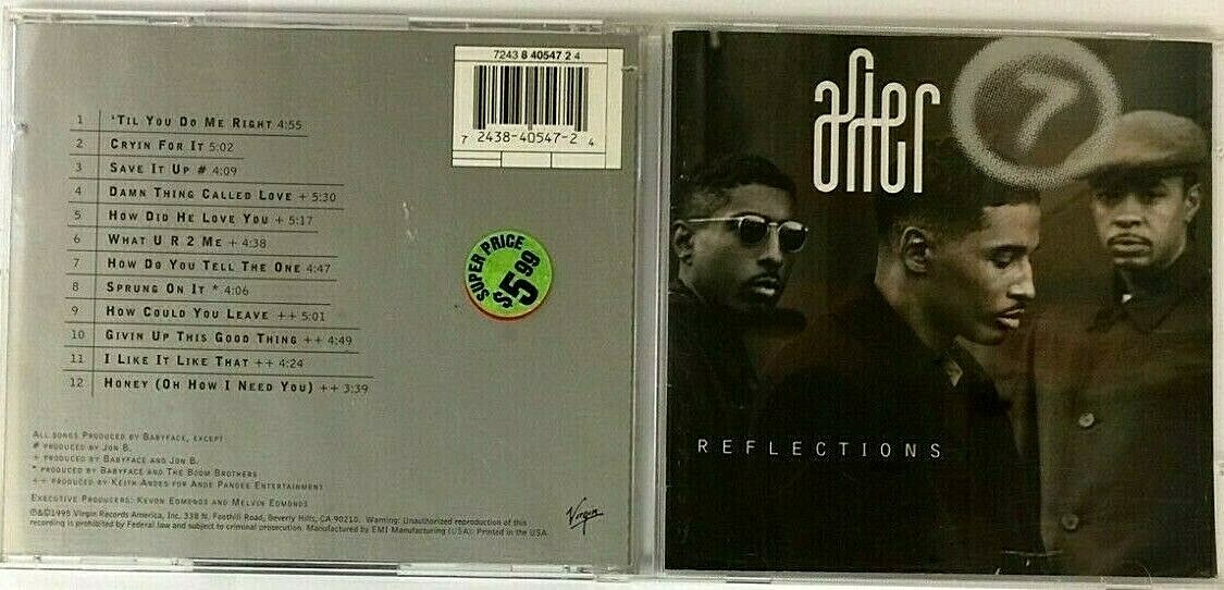 AFTER & Reflections AUDIO CD Babyface 1995 Hip Hop R&B Very Good!