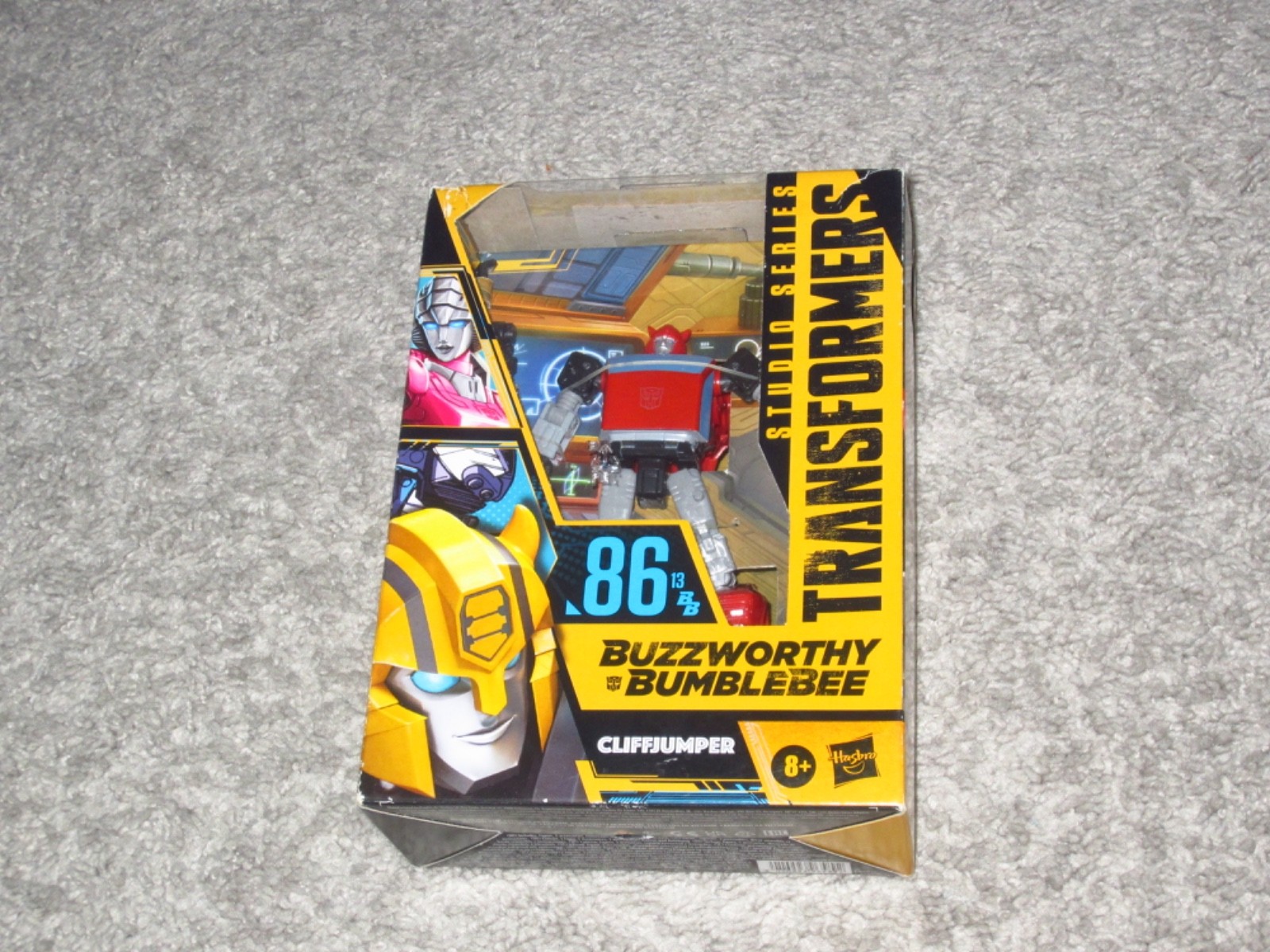Transformers Studio Series 86 Movie Homage Buzzworthy Bumblebee CLIFFJUMPER NUOVO